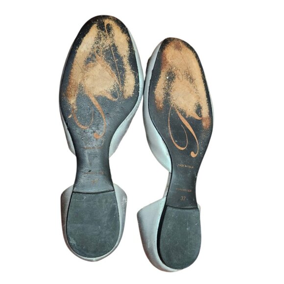 Roger Vivier Paris Ballet Flats Silver  Size EU 37/US 6.5 - Picture 12 of 14